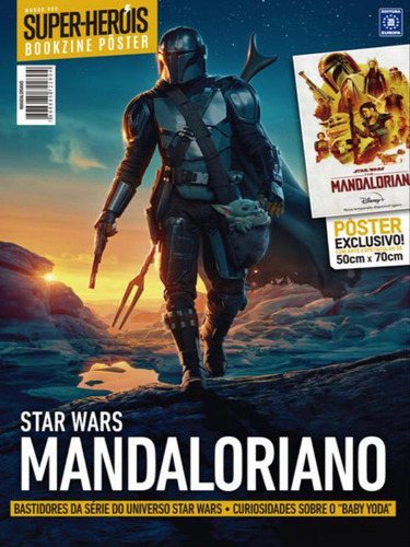 Superpôster Mundo Dos Super-heróis - Starwars Mandaloriano, De A Europa. Editora Europa, Capa Mole Em Português
