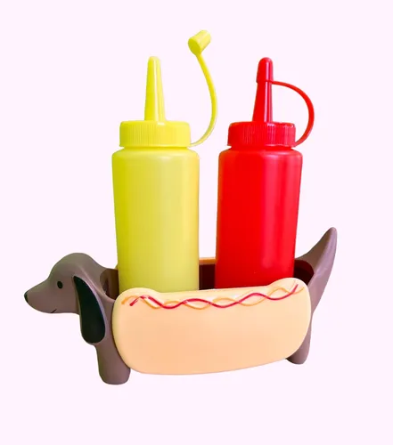 comprar Soporte Botella Para Condimento Perro Caliente Salchicha 2