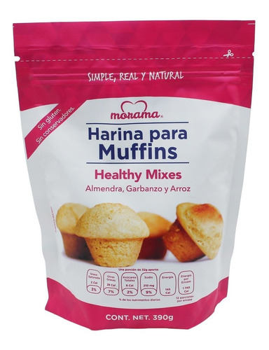 Harina Para Muffins Gluten Free Morama