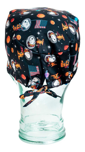 Touca Gorro Cirurgico Unissex - Snoopy Charlie Brown Peanuts