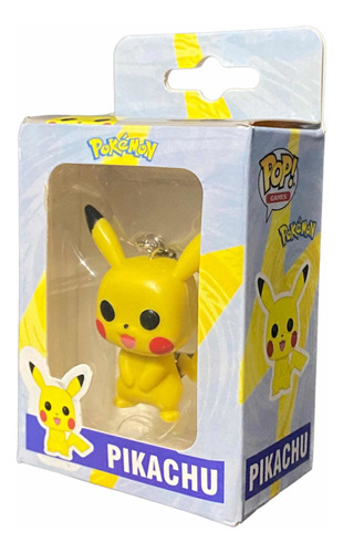 Pikachu Mini Funko Pop (pocket) Llavero Pokémon