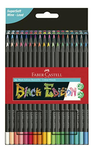Faber-castell Black Editition 36 Lápices De Colores