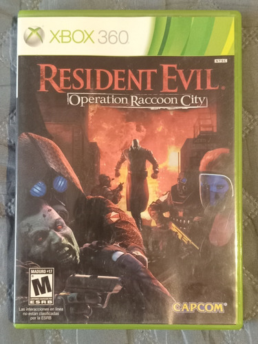 Videojuego Xbox 360 Resident Evil Operation Raccoon City (Usado)