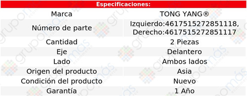 Puertas Delanteras Tong Yang Mg Gt 2022 A 2023