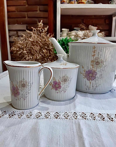 Juego De Té Y Masas De Porcelana Verbano