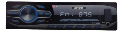 Som automotivo JC Power D172BM com USB e bluetooth