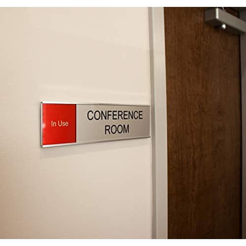 Cartel Deslizante De Sala De Conferencias De 12 X 3 , ...