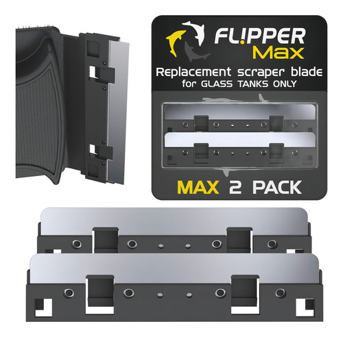 Fl!pper Flipper Max - Cuchillas De Repuesto Para Raspador De