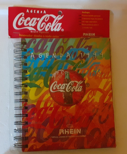 Antigua Agenda De ** Coca Cola ** Año 1999 Cerrada.modelo1