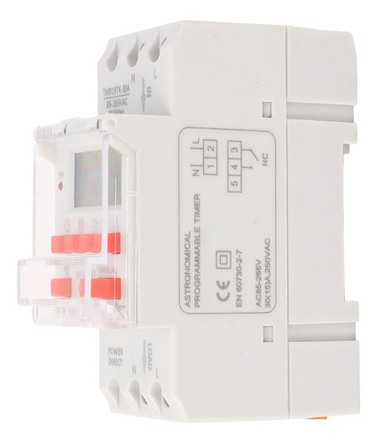 Time Relé Lcd, 12 V Dc, 30 A, Semanal Temporer De E