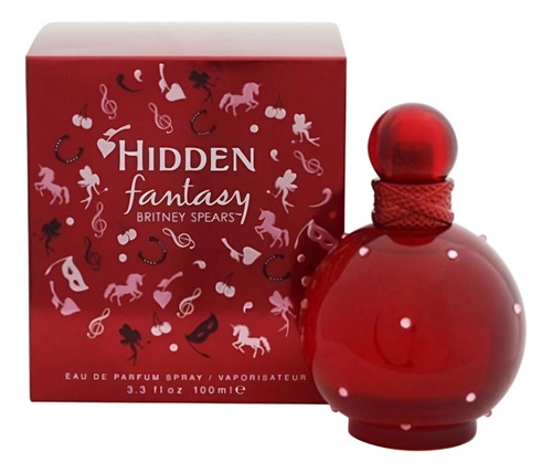 Perfume Feminino Hidden 100ml Britney Spears Edp Floral Frutado Gourmet Eau De Parfum Original Novo Lacrado