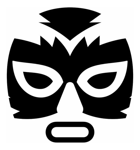  Sticker Calcomania Mascara Luchador Murcielago Art9718