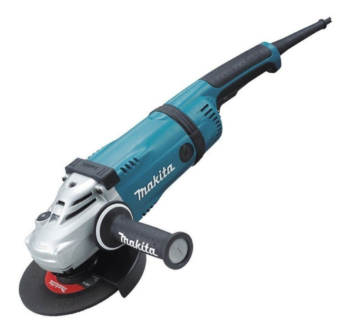 Imagen 2 de 2 de Amoladora angular Makita GA7040S de 50 Hz turquesa, negra y blanca 2600 W 220 V + accesorio