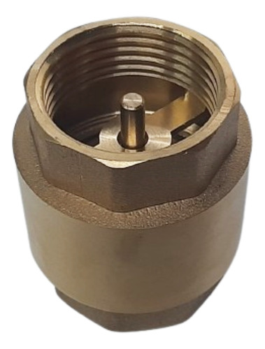 Valvula Retencion De Agua Bronce 1'' Pulgada