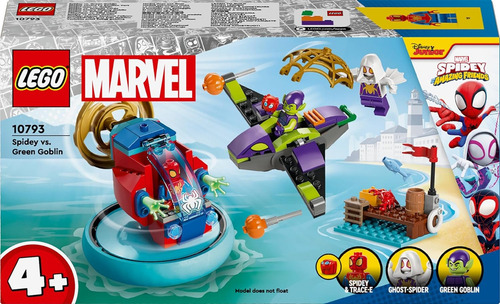 Lego Marvel Spiderman Spidey Vs Duende Verde 10793
