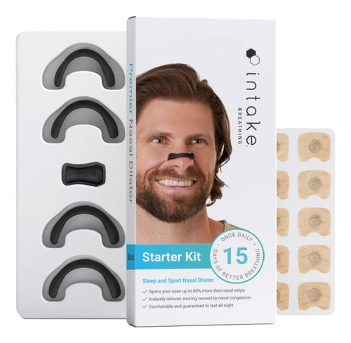 Kit Inicial De Tira Nasal Para Respiração De Admissão
