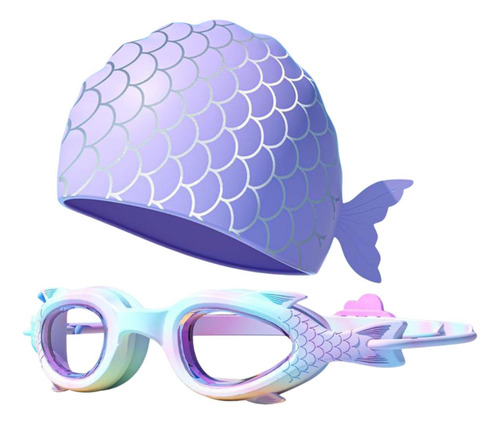 Gafas De Natación Capas De Natación Con Cabello Largo Y