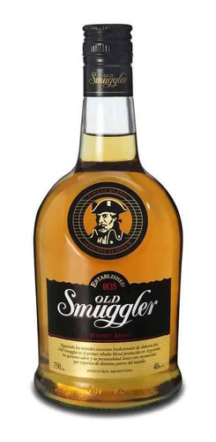 Imagen 1 de 1 de Whisky Old Smuggler 750 Cc Pack 3 Unid 