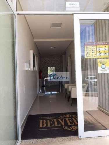 Imagem 1 de 12 de Apartamento Com 3 Dormitórios À Venda, 69 M² Por R$ 350.000,00 - Condomínio Residencial Belvedere - Indaiatuba/sp - Ap0554