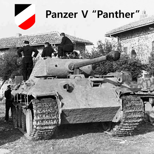 Miniatura Panzer V Panther 1/35 Tamiya