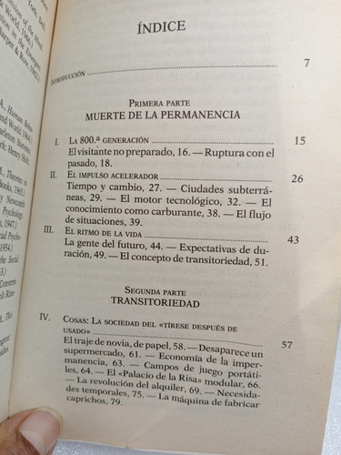 Libro El Shock Del Futuro- Alvin Toffler- 1997- Pyj (Usado)