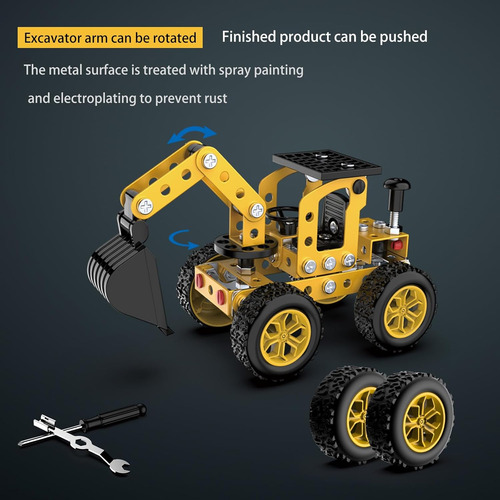 Juguete De Excavadora, Juegos De Juguetes De Construcción De