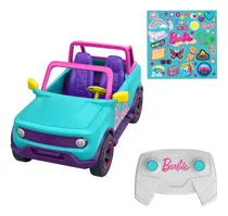 Comprar Hot Wheels Barbie Rc Suv Calcomanias Control Remoto Mattel