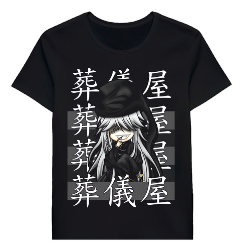 Remera Undertaker Black Butler Anime 78114120