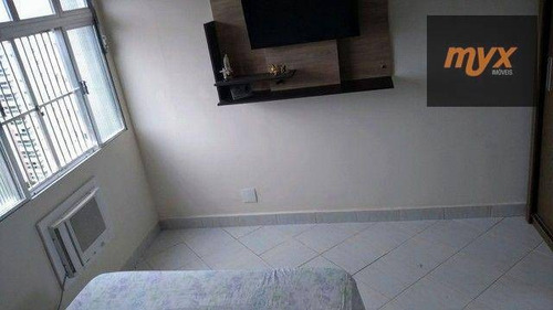 Imagem 9 de 15 de Apartamento Com 1 Dormitório À Venda, 49 M² Por R$ 190.800 - José Menino - Santos/sp - Ap6141