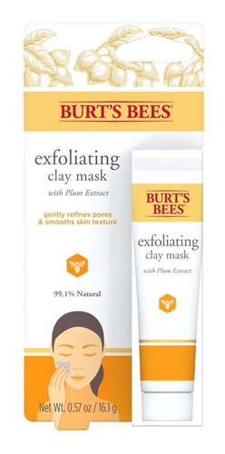 Mascarilla De Arcilla Exfoliante Facial Burt's Bees 16gr