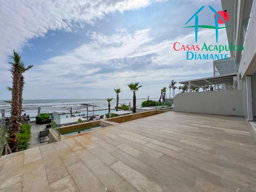 Cad Live Aqua Gh 3. Depa De Playa En Preventa Con Terraza, Alberca, Jacuzzi Y Vista Frontal Al Mar