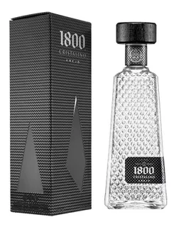 Tequila 1800 Añejo Cristalino 700ml/original/botella Sellada