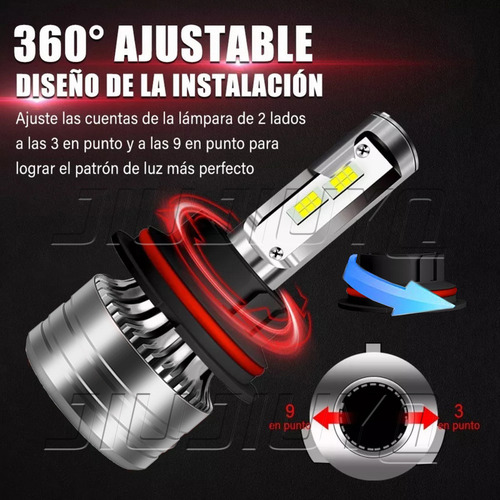 9007 Kit De Faros Led 40000lm Para 04-11 Mitsubishi Endeavor