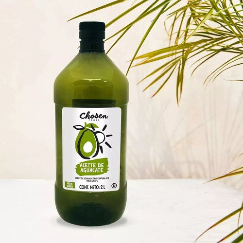 Aceite 100% Puro De Aguacate Natural 2 Litros Chosen Foods