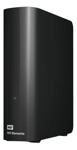 Imagen 1 de 4 de Disco duro externo Western Digital WD Elements WDBWLG0120HBK 12TB negro