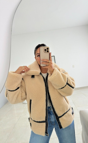 Campera Yd Mujer Piel Sintética Ultra Liviana