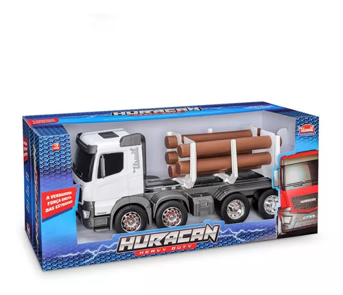 Caminhão Brinquedo Infantil Huracan Tora Grande Articulado