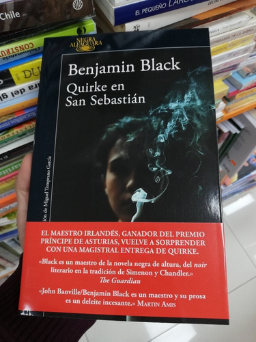 Libro Quirke En San Sebastián - Benjamin Black