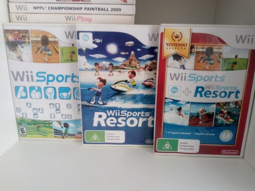 Juego Para Nintendo Wii Sports Wii Sports Resort Wiiu Wii U