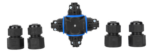 Conector Eléctrico Ip68, Unión De 4 Vías, Latón Resistente A