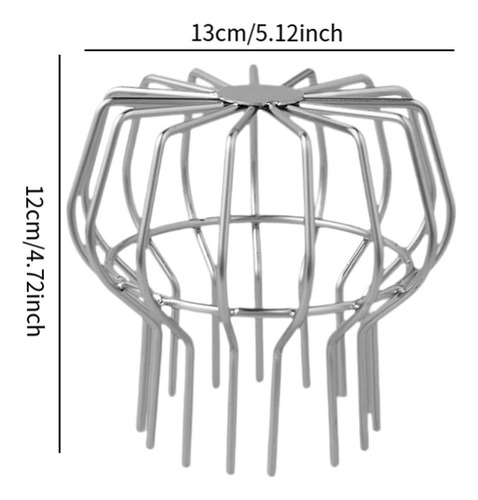 Filtro De Piso De Techo Colador Gutter Leaf Guard 4 Pulgadas