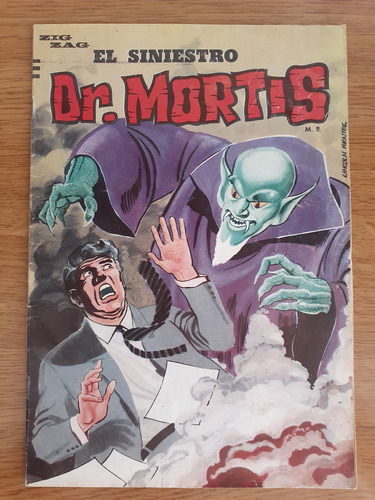 Cómic El Siniestro Dr Mortis Número 3 Editorial Zig Zag (Usado)