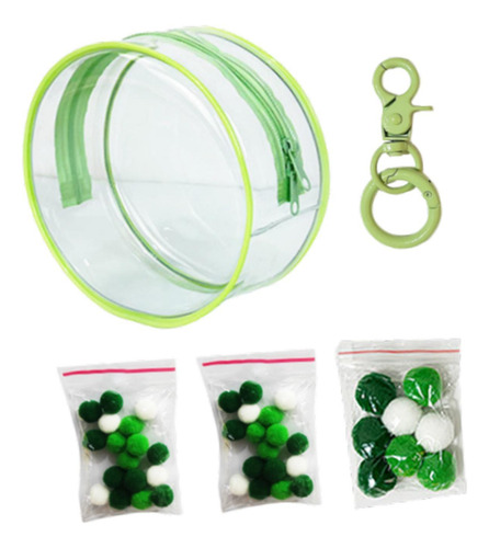 Pvc Transparente Boneca Expositora Pequena Boneca Verde