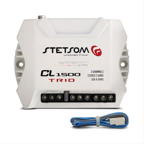Imagen 1 de 5 de Potencia Stetsom Cl1500 Trio 3 Canales 2 Ohms 400 Rms