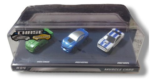 Micromachines Muscle Cars #04 Series1 Hasbro X 3 Unidades.