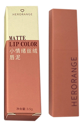 Brillo De Labios C Lip Mud Velvet Matte De Larga Duración, M
