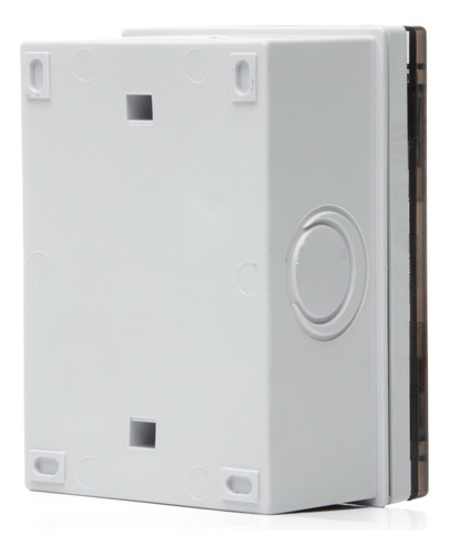 Caja Exterior Armada Sica 1 Punto + 1 Toma 10a Ip65 Color Blanca Corriente Nominal 10 A Voltaje Nominal 220v