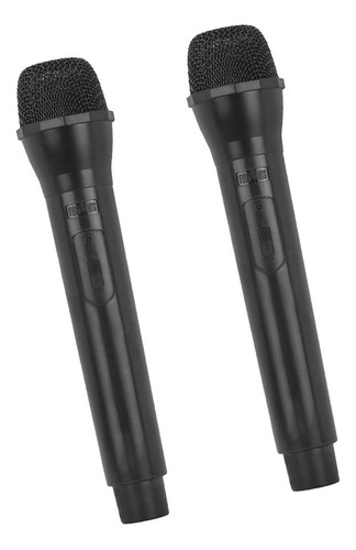 2pcs Micrófono Prop Disfraz Cantante