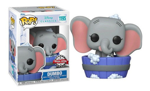 Funko Pop Disney ¡funko Pop! Disney: Dumbo En Baño De Burbu