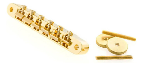 Ponte Gibson Pbbr040 Tune-o-matic Dourado Para Les Paul